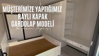 SÜRGÜLÜ KAPAKLI YATAK ODASI TAKIMI  YATAK ODASI MODELLERİ [upl. by Greenquist]