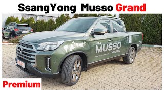 SsangYong Musso Grand 2023 Premium Interior amp Exterior Review [upl. by Alisia914]