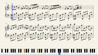 Tango  Composition for piano  Musescore Berto VAUDRAWN [upl. by Nannarb]