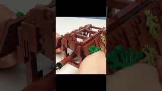 Lego Medieval MOC Gate Ram shorts shortsvideo [upl. by Eidnil469]