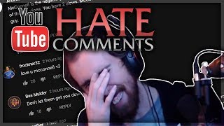 Asmongold Reacts to STRONG Hate Comments About Him and Mcconnell [upl. by Nifares]