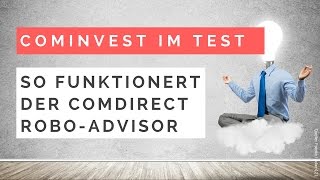 Alle Details über den comdirect RoboAdvisor [upl. by Dnalra899]