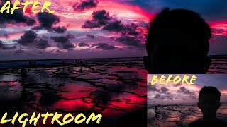 Edit foto sunset menggunakan lightroom di android [upl. by Orren561]