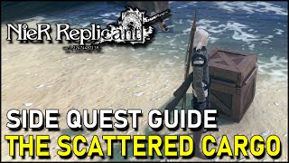 Nier Replicant 2021 THE SCATTERED CARGO Side Quest Guide Both paths amp Rewards [upl. by Limber254]