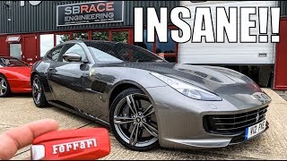 COLLECTING A £330000 V12 FERRARI GTC4LUSSO [upl. by Gant443]