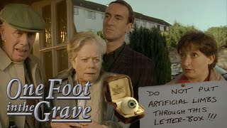 Awkward Dinner at the Meldrews  One Foot In The Grave 1996 Christmas Special  BBC Comedy Greats [upl. by Ennirak166]