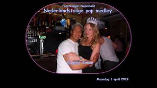 Feestzanger Nederland  Nederlandstalige pop medley  Eugène Simon April 2019 [upl. by Scarlett]