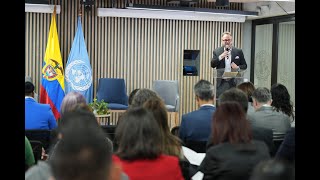 SRSG Carlos Ruiz Massieu en evento quotCaminando hacia la COP16 Hacer la paz con la naturalezaquot [upl. by Ahseya]