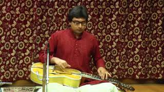 Soumalya mukherjee indian slide guitarraga basant mukharitabla pt parimal chakrabarty [upl. by Enimassej]