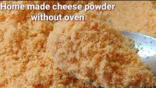 Cheese powder recipe Homemade cheese powder घर पर बनाएं चीज पाउडर [upl. by Alilahk756]