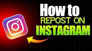 How to repost on Instagram [upl. by Atirihs117]