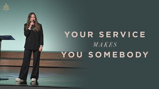 Happy to Help Pt 2 quotYour Service Makes You Somebodyquot  Sarah Pearsons [upl. by Etessil]