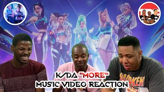 KDA quotMorequot Music Video Reaction [upl. by Pentha319]