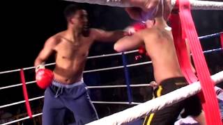 Unlicensed Boxing  Jermaine v Damian Kaletski  Mean Machine Promotions Fight [upl. by Oigroig]