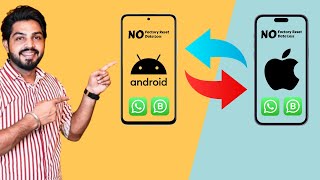 How to transfer WhatsApp from Android to iPhone  iPhone to Android  Android to Android  2024 [upl. by Mieka]