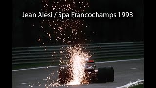 Jean Alesi Ferrari on Spa 1993 [upl. by Nemsaj675]