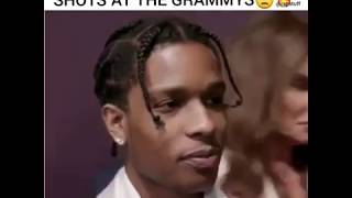 Asap Rocky Take Shots At The Grammys [upl. by Eilrebmik]