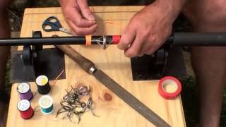 How To Repair Your GuideRunner On Your Fishing Rod  The Hook and The Cook [upl. by Otter]