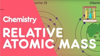 How To Calculate Relative Atomic Mass  Chemical Calculations  Chemistry  FuseSchool [upl. by Soutor]