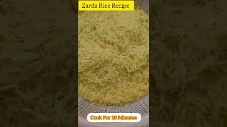 Zarda recipe  Sweet rice  Methey chawal [upl. by Nwahshar124]