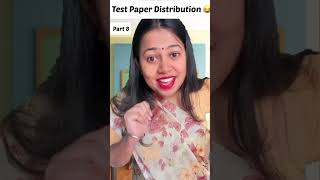 Exam Paper Distribution ‘Part 8’  School Days 😂😂 comedy funny youtubeshorts viral school [upl. by Irama765]