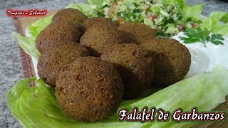 FALAFEL de Garbanzos  mi receta fácil [upl. by Hentrich]