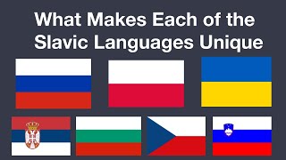 What Makes Each of the Slavic Languages Unique Russian Polish Ukrainian and more [upl. by Meid]