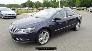 2013 Volkswagen CC Sport Plus Start Up Exhaust and In Depth Tour [upl. by Mylander]