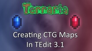 Terraria How To Create Capture the Gem CTG Maps TEdit 31 [upl. by Nnyladnarb]