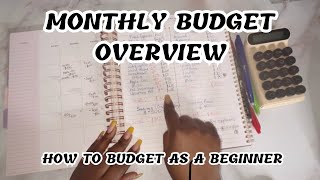 SIMPLIFIED MONTHLY BUDGETING  HOW TO BUDGET LIKE A PRO  NOVEMBER BUDGET [upl. by Ariahs]