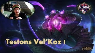 LOL Testons VelKoz  Facecom à lancienne [upl. by Spearing]