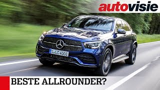 MercedesBenz GLC 300 Coupé en GLC AMG 63S 2019  Test  Autovisie TV [upl. by Cahra]