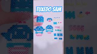 Tuxedo Sam tutorial sanrio perlerbeadart [upl. by Ravilob]