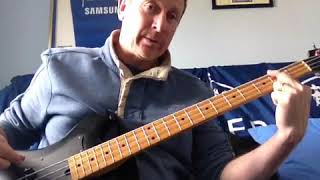 Addicted To Love bass cover tutorial [upl. by Randolph]