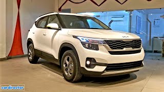 Kia Seltos HTK 2021  New Seltos 2021 HTK Plus Features  Interior and Exterior  Reallife Review [upl. by Else]