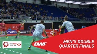 MD  CONRADPETERSENKOLDING DEN 5 vs LILIU CHN 2  BWF 2018 [upl. by Julie872]