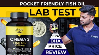 ZINGAVITA OMEGA 3 FISH OIL LAB TEST REPORT  PASS OR FAIL  review fitness gym health [upl. by Cammy]