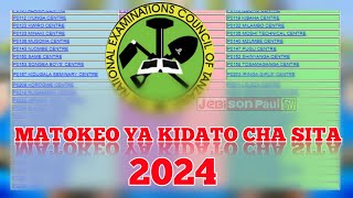 MATOKEO YA KIDATO CHA SITA 2024 FORM SIX EXAMINATION RESULTS NECTA 2024 UPDATES [upl. by Jaine]