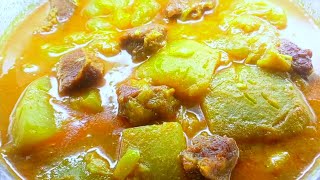 Kaddu Gosht Recipe  Lauki Gosht ki Salan  Dudhi Gosht ki Swadist Sabji Recipe Simple Beef Recipe [upl. by Yatnuhs]