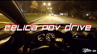 Celica GTS POV Drive [upl. by Ahsikin589]