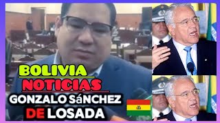 El expresidente Gonzalo Sánchez Lozada fue sentenciado a seis años tres meses noticias de Bolivia [upl. by Ankney]