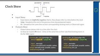 Course  Systemverilog Verification 2  L41  Clocking Blocks in Systemverilog [upl. by Frick]