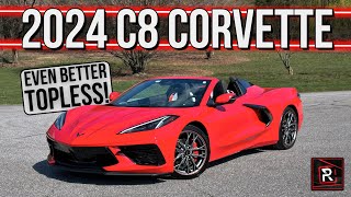 The 2024 Chevrolet Corvette Convertible Is The Ultimate Topless American Sports Car [upl. by Lillian]