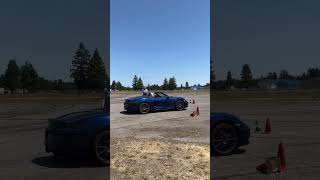 Porsche 718 Boxster GTS 40 Autocross [upl. by Casandra755]