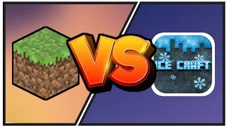 Ice Craft VS Minecraft [upl. by Drauode928]