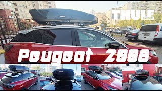 Roof box Thule Motion XT L PEUGEOT 2008 [upl. by Elokcin]