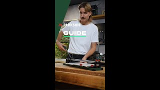 Guide Fliesen schneiden DuPackstDas Parkside DIY [upl. by Ahsinel]