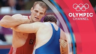 An Olympic Legend is Born  Aleksandr Karelin  Olympic Debut [upl. by Lamprey273]