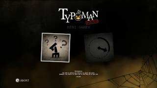 Typoman Revised Gameplay  Antonymizer Mini Game [upl. by Atsirak]