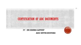 ADC Initial Assessment Certification Guidelines  Certify documentsADC  Australian dental council [upl. by Dett]